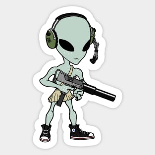 Extra Terrestrial Firepower Sticker